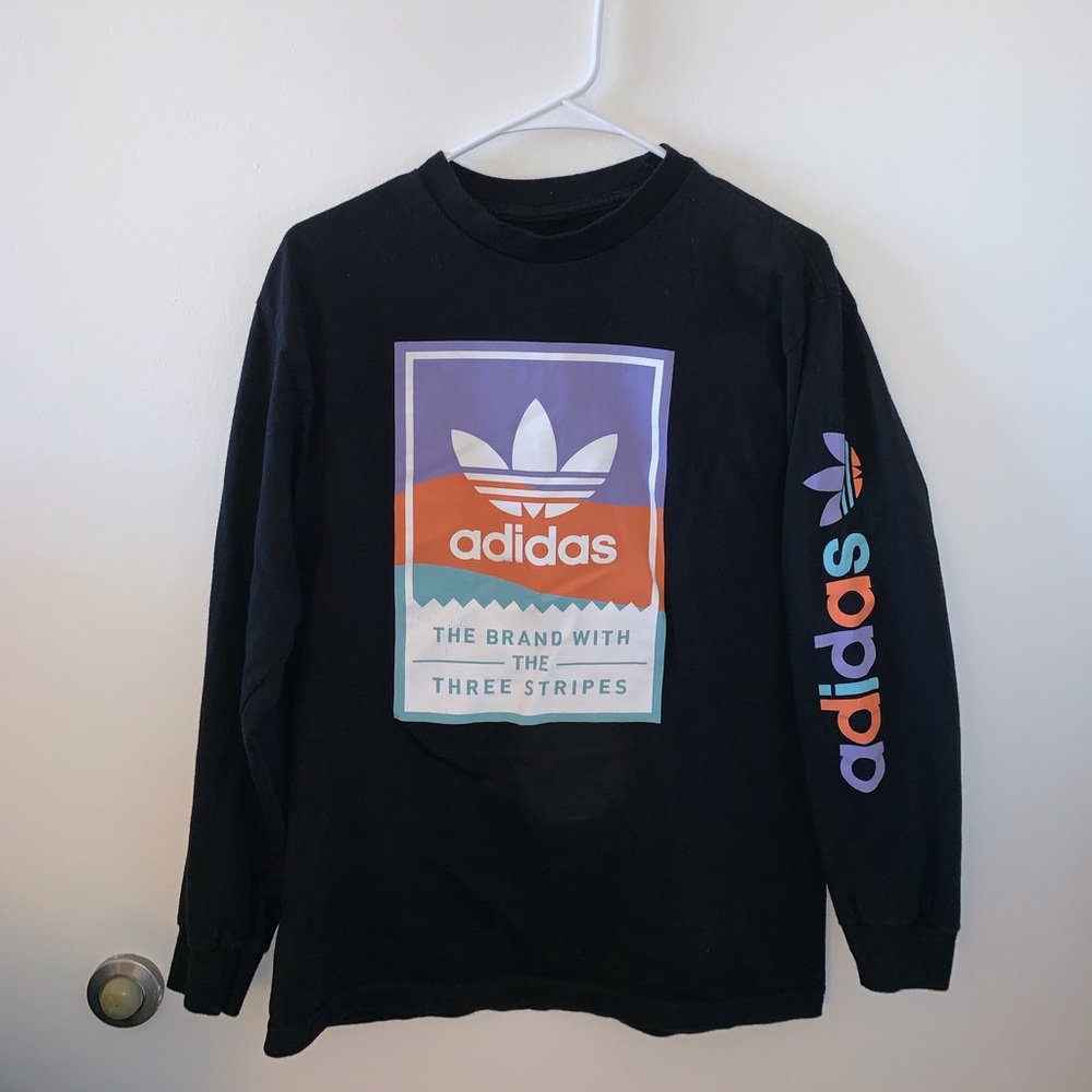 Adidas black long sleeve
